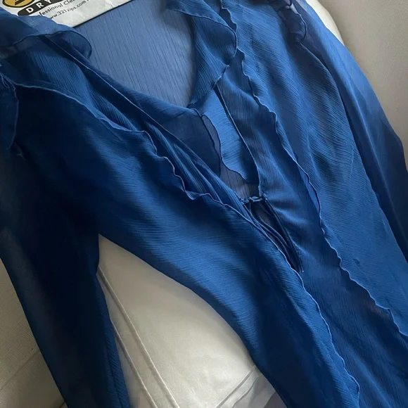 Rat & Boa Farretti Dress in Blue - Picture 4 of 5